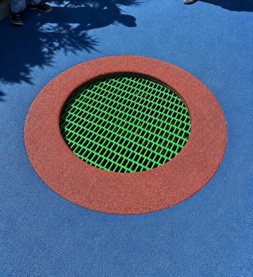 In-ground playground trampoline — Elysee